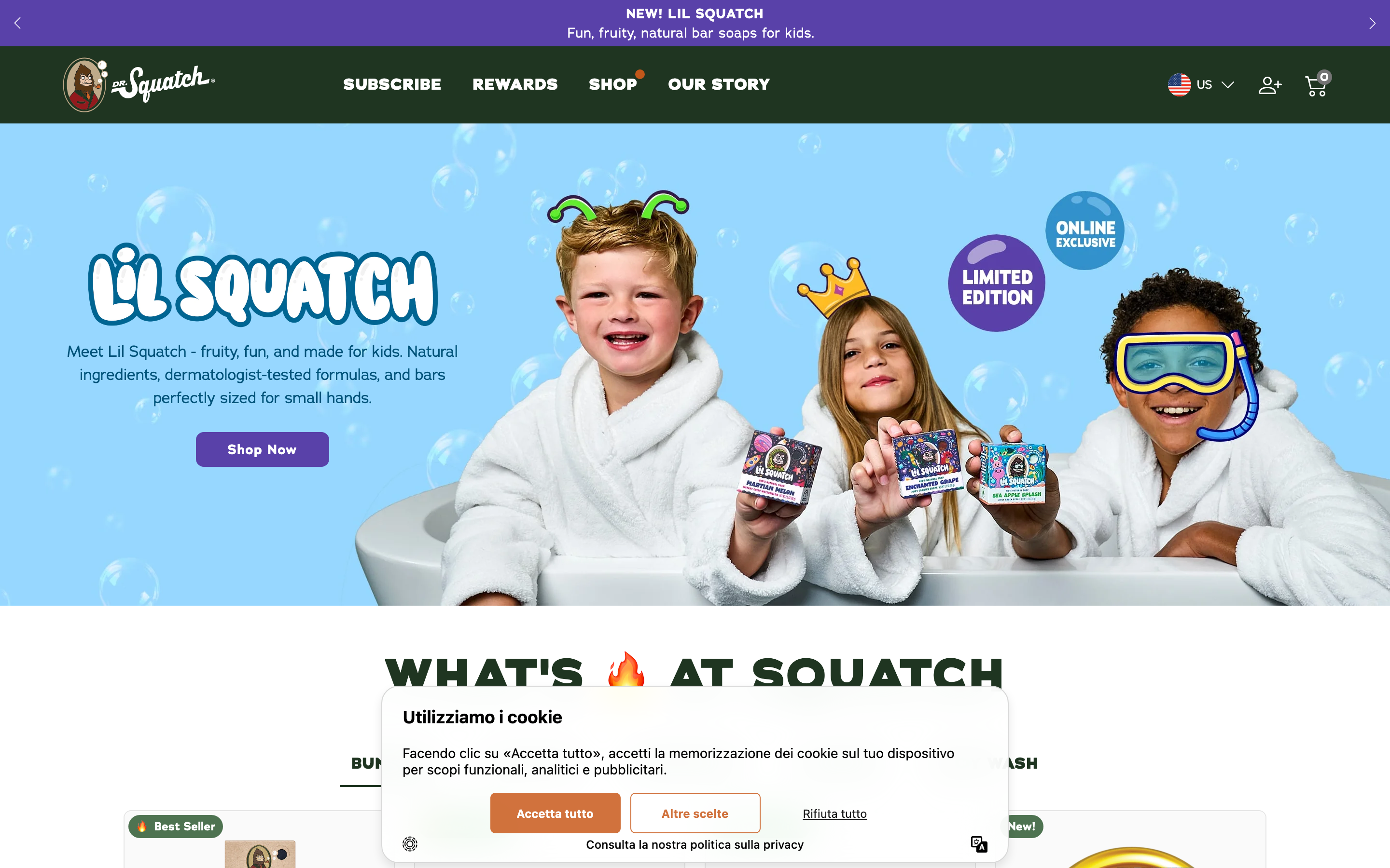 Dr. Squatch — Hero