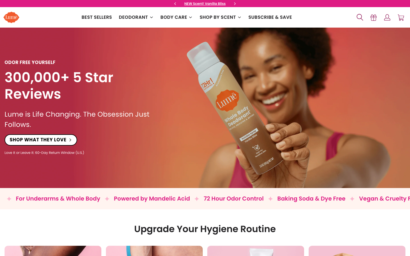 Lume Deodorant — Hero