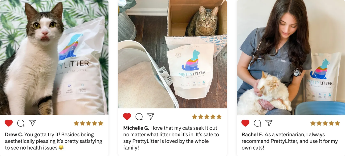 Pretty Litter — Testimonials