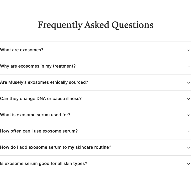 Musely — FAQ