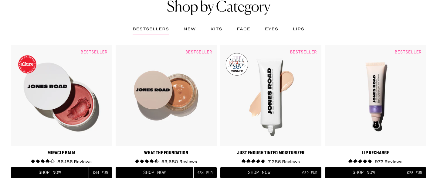 Jones Road Beauty — Testimonials