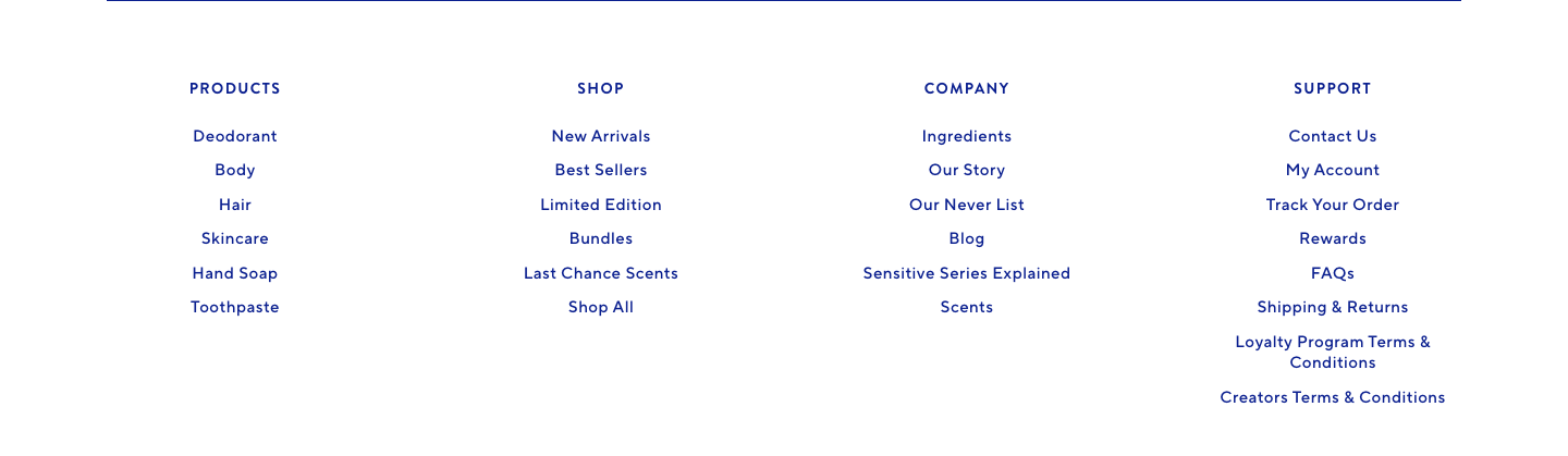 Native — Footer
