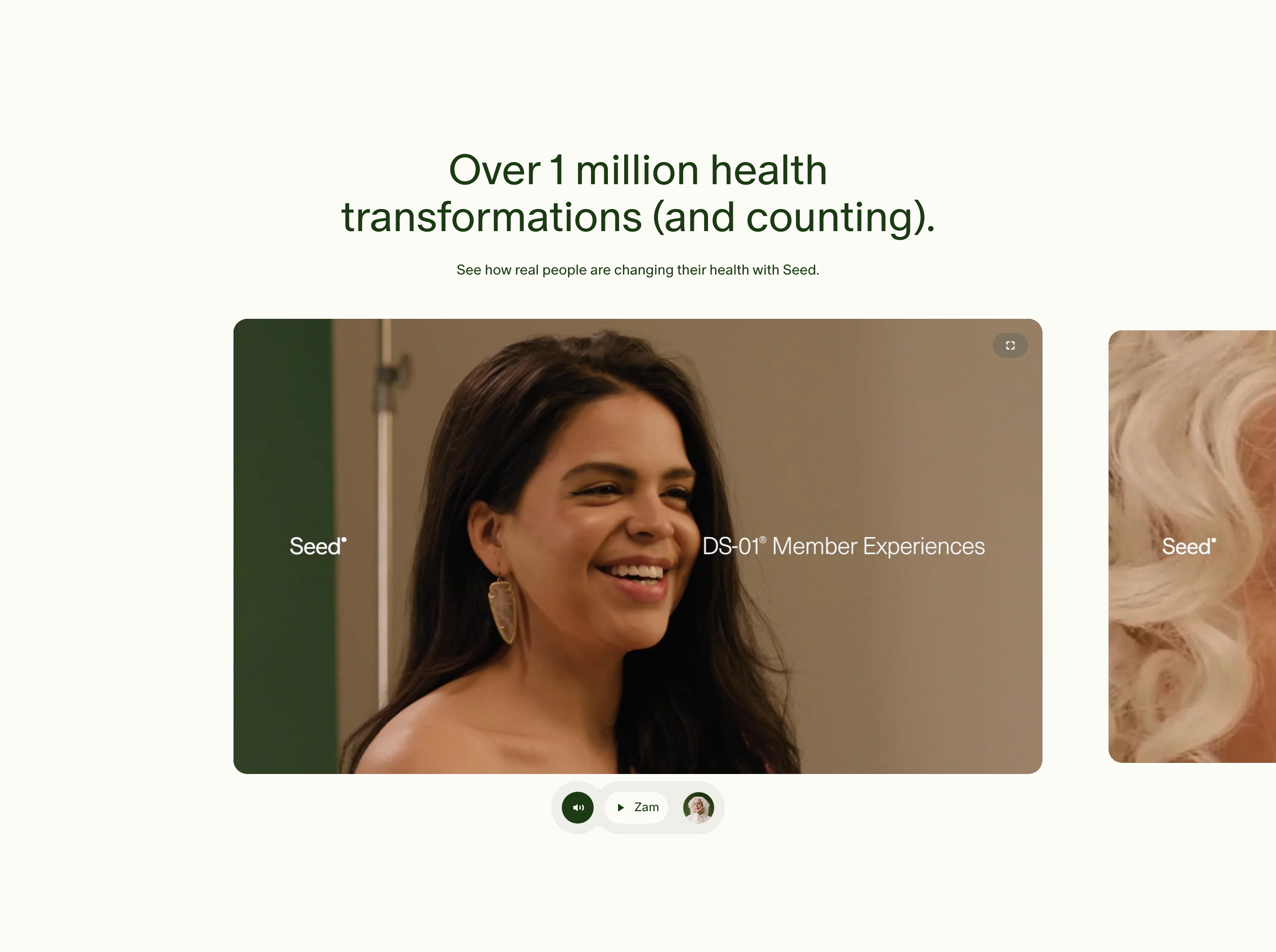 Seed — Testimonials