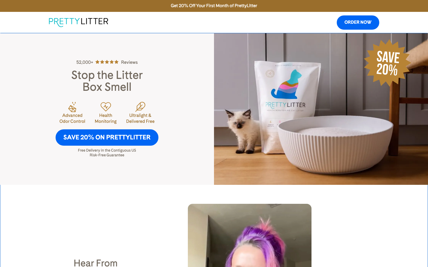 Pretty Litter — Hero