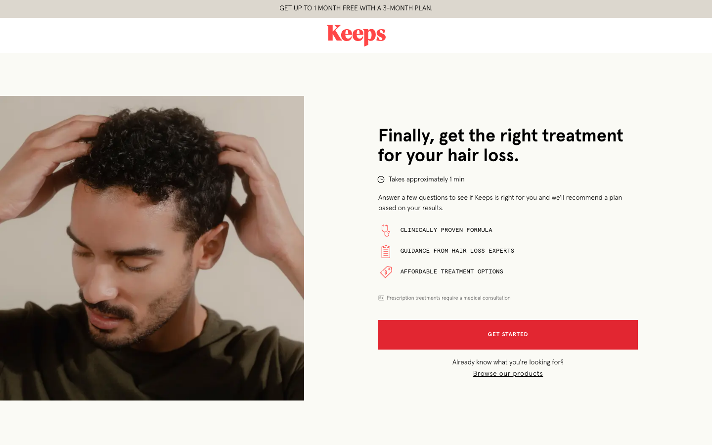 Keeps — Hero