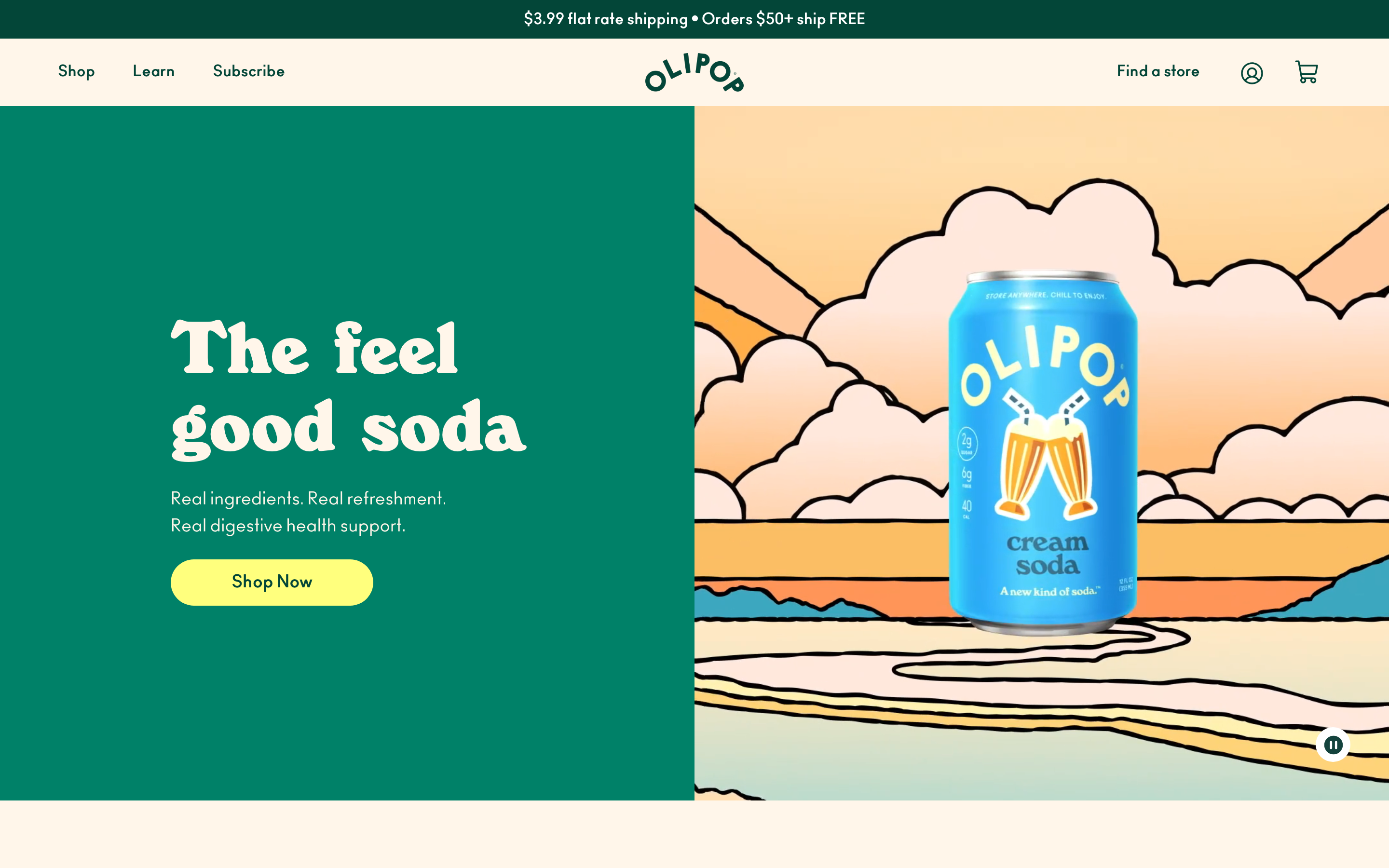 Olipop — Hero