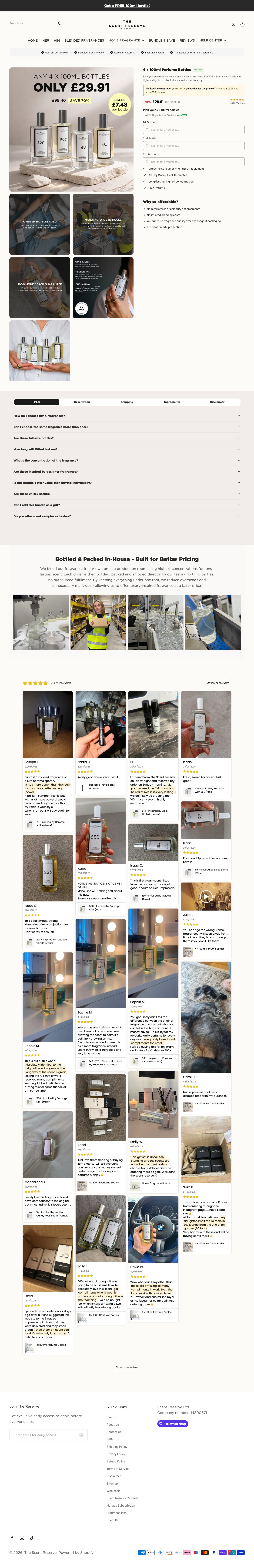 Product The Scent Reserve