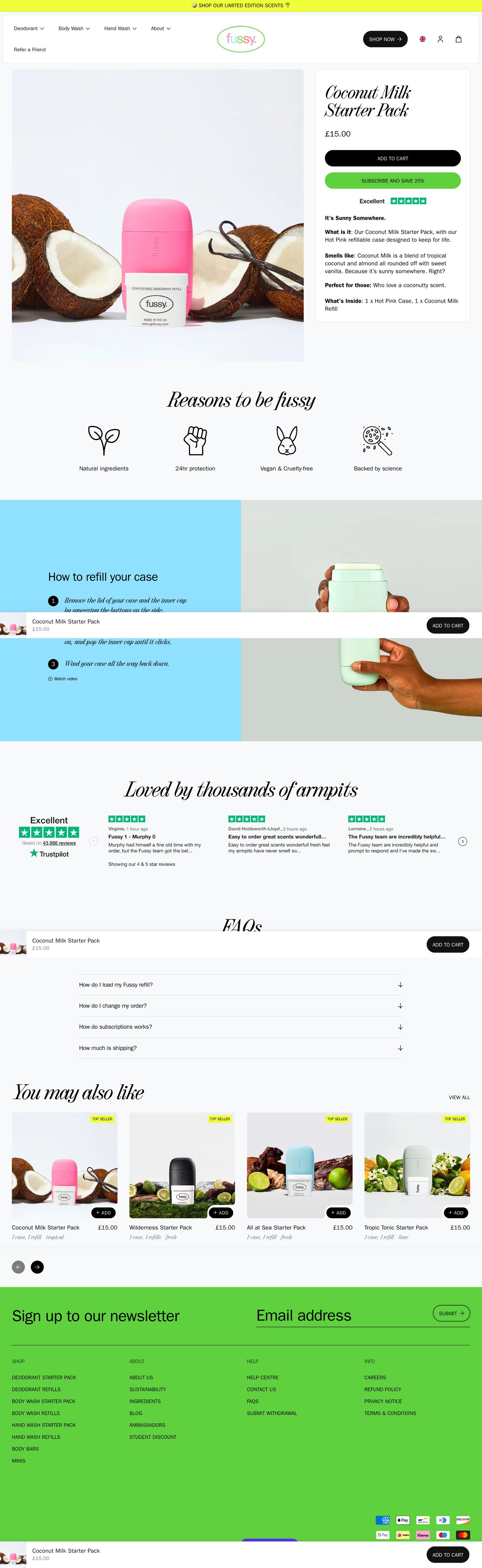 Product Fussy