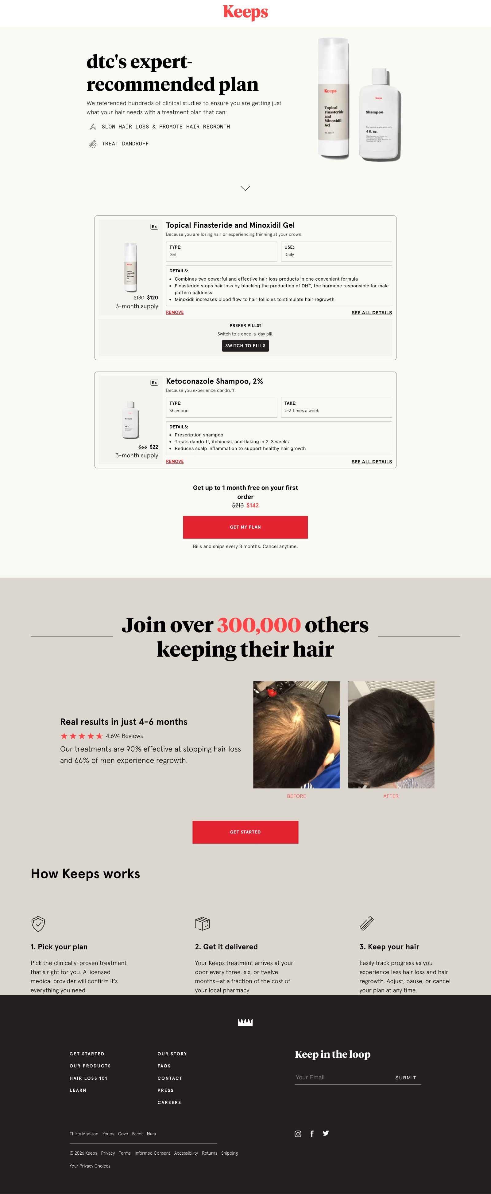Product Keeps