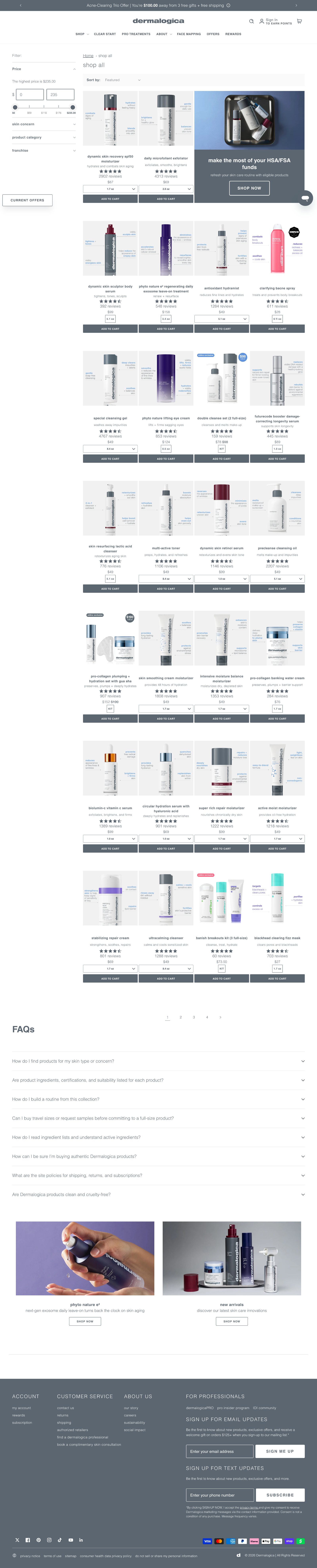 Collection Dermalogica