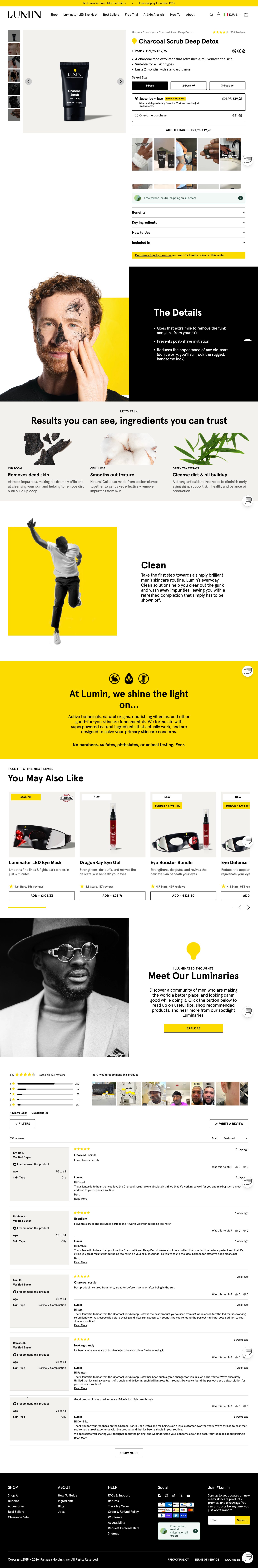 Product page